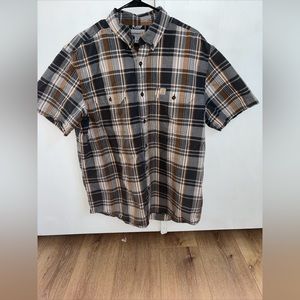 Carhartt 103553 - Button Down Short  Sleeve Shirt XL